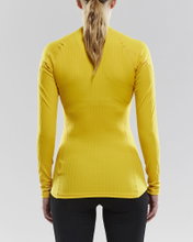 Craft Long Sleeve Progress CN Functional Underwear Yellow Women